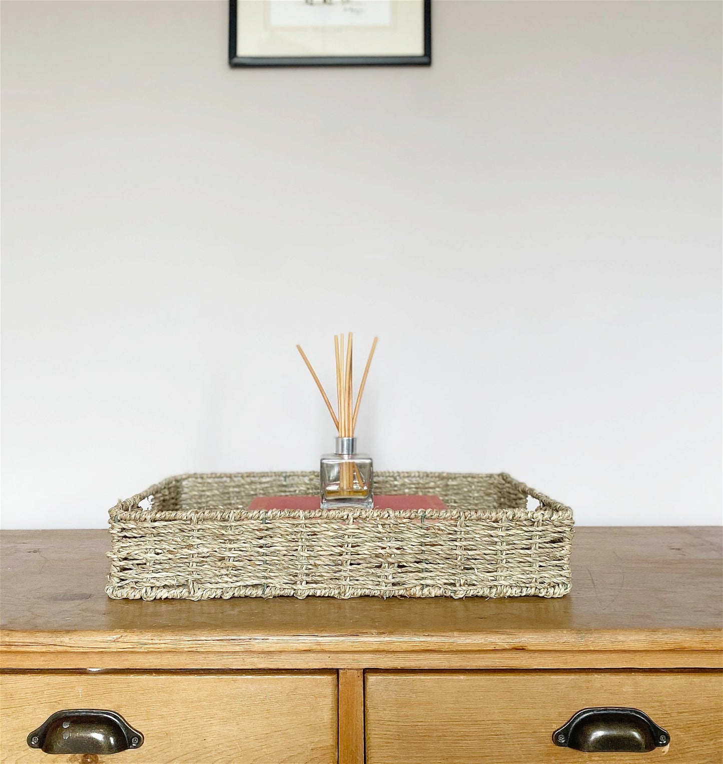 Two Dried Seagrass Trays